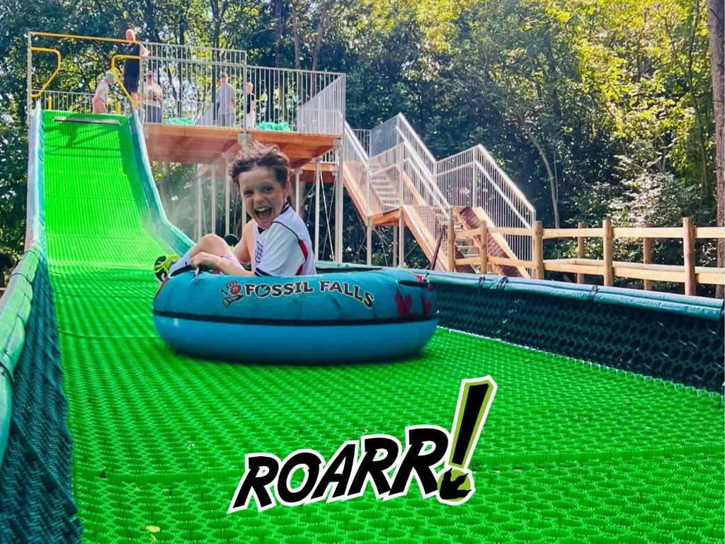 New Fossil Falls ride at Roarr Fossil Fails Now Open!